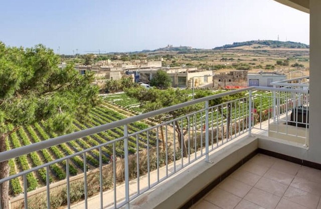 2BR Home in Mosta with Terrace & Vineyards View!