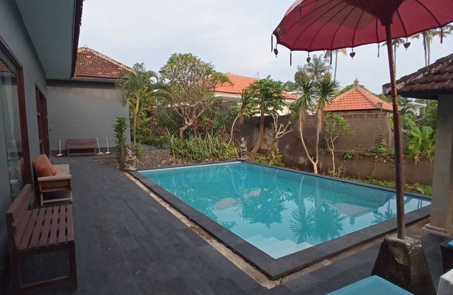 2BR Villa ,full furnished villa, swimming pool. Near beach & big Garden