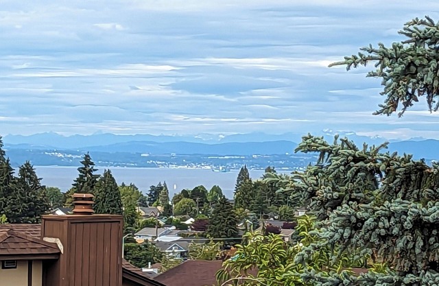 3 bed, 2 bath home with a bay view