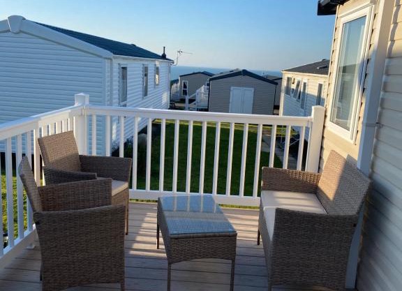 3 bed sea view caravan