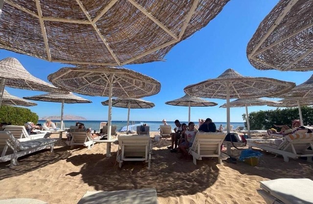 3-bedroom apartment on the ground floor in Sharm Hills Resort