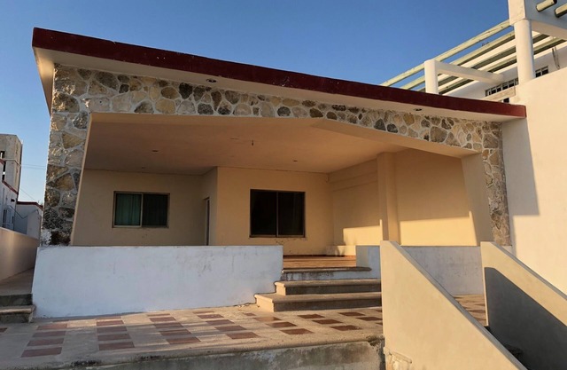 Casa de playa de 3 habitaciones en el puerto de chicxulub, Yucatán
