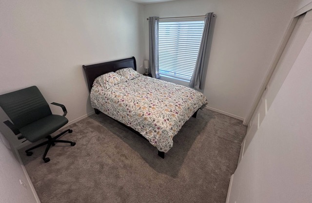3-bedroom house - Master room, 2 room; one setup with work from home setup.