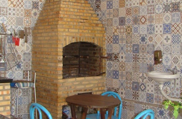 3 bedroom house, swimming pool, barbecue 4 blocks from the beach in São Luís MA