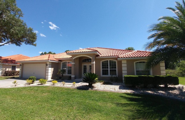3-bedroom house with private pool.