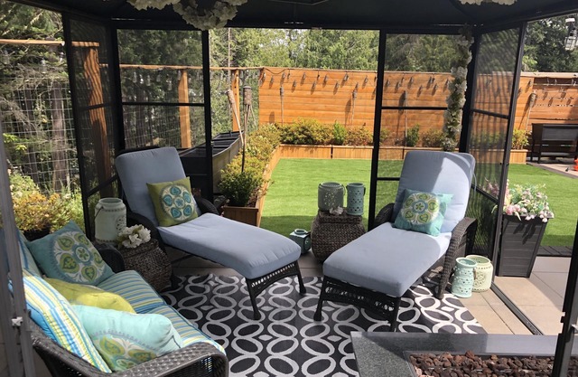 3 Bedroom Lux Bear Mountain Suite Backs onto a greenbelt.