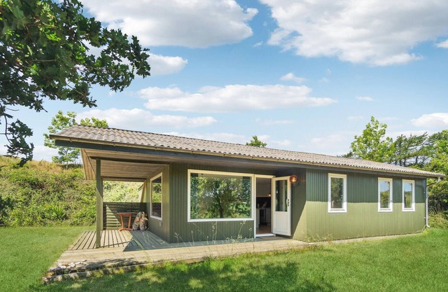 Hermosa casa en Knebel con cocina