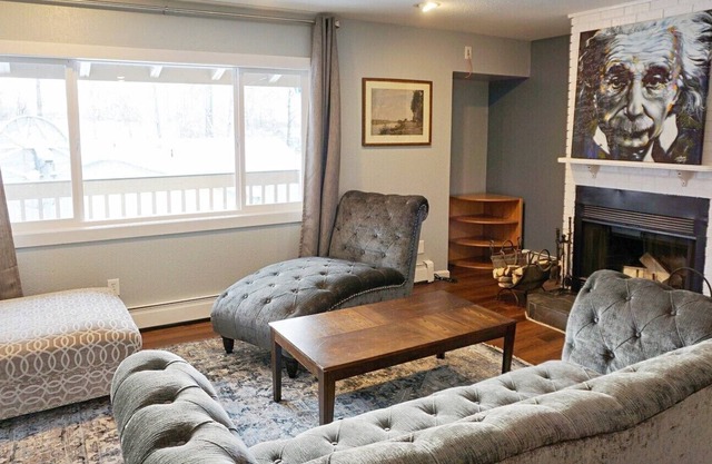 3 Bedroom Unit on East Side with a Fireplace