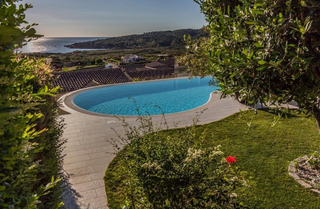 3 bedrooms villa at San Teodoro 500 m away from the beach with sea view private pool and enclosed garden