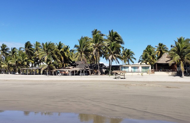Los Bungalows en mera orilla del mar pacifico, duermen hasta 11