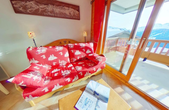 Apartamento de 3 Piezas con Piscina y Parking - Les Saisies, 7 pers