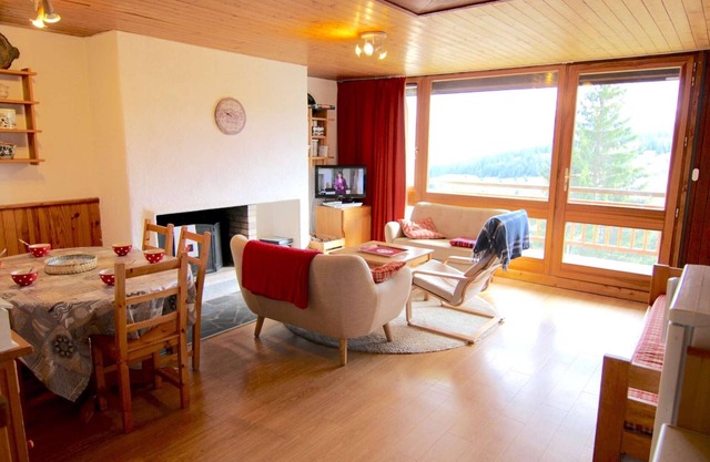 3-room apartment Les Saisies, 6 ppl, balcony