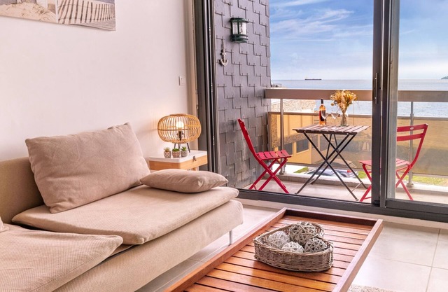3-Room Apartment with Terrace 30m from Shops and Beach in Ploemeur