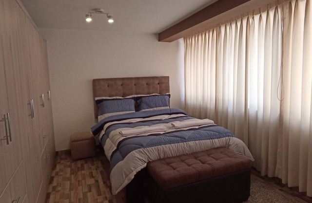 30 minutes from the main square, familiar apartment with local hosted