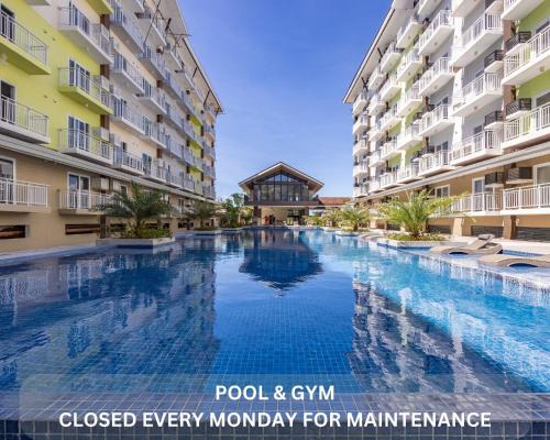 309B Condotel Near Airport &Mall,Pool,Gym,Netflix
