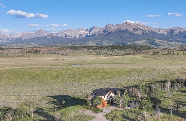 35 Miles outside of the Resort ski town of Telluride CO. Views of the Rockies