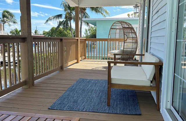 3BR/2BA remodeled home in Florida Keys on canal with direct ocean access.