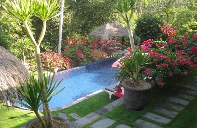 Cepaka, villa de 3 dormitorios, jardín principal, Tabanan