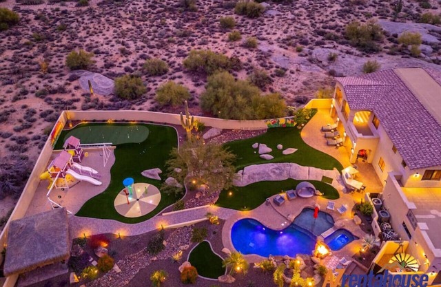3Million$ Mind BlowingEstate +PuttingGreen+SportsCourt+SplashPad+Playset+Pool+Spa