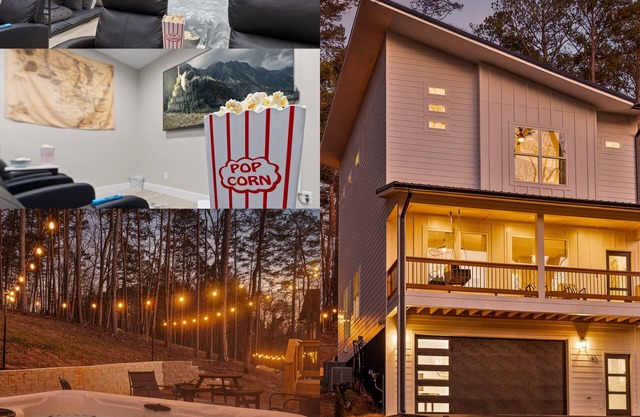 3Stry·Hot Tub·ModernTreehouse·20minTo·Chatt Vistas