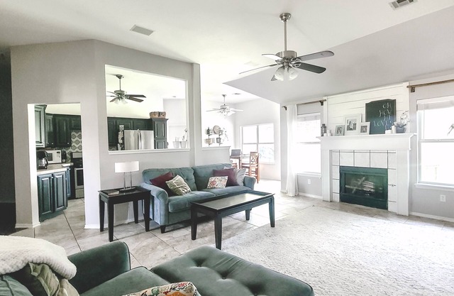 4 bedroom 3 bathroom home in middle of quiet neighborhood.