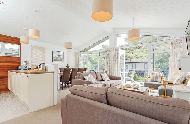 A stylish lodge with all the space you need for a break away with family and friends.