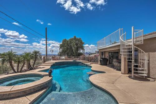 4 Mi to Lake Havasu Home with Rooftop Balcony