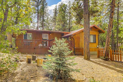 4 Mi to Rainbow Lake! Serene Home with Deck