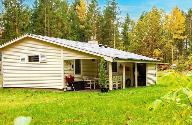Cómoda casa de vacaciones en Ans Dinamarca con barbacoa