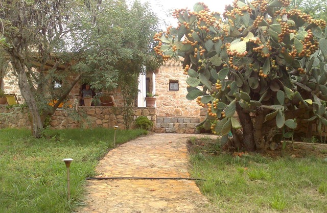 4 places stone farmhouse 2 km from the sea
