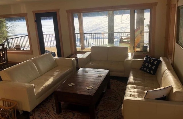 4 season timberframe lake house in the pristine Caribou