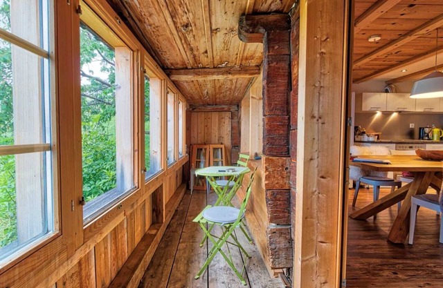 Casa de madera de 400 años de antigüedad: tranquila, bonita y soleada ubicación en el Oberland bernés