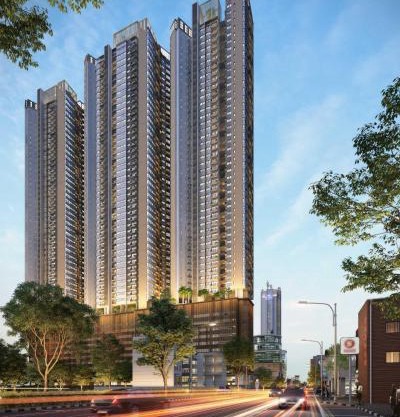 41st Floor TRIZEN Smart Luxury Apartment with sea view and portcity view
