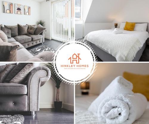 5 Beds - Free Gated Parking - City Centre - By Hinkley Homes Short Lets & Serviced Accommodation