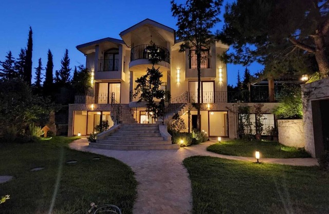 5 BR 4.5 BA Luxury Villa with swimming pool, pond, water fall, sauna and hamam.