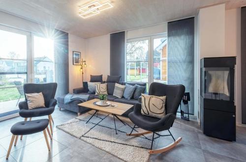 5 Sterne Ferienhaus Ostseetraum - 50m zum Strand - Ladestation für E-Auto