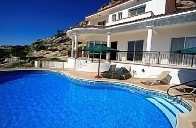 5 * villa with sea views to take your breath away near Coral Bay in Peyia .