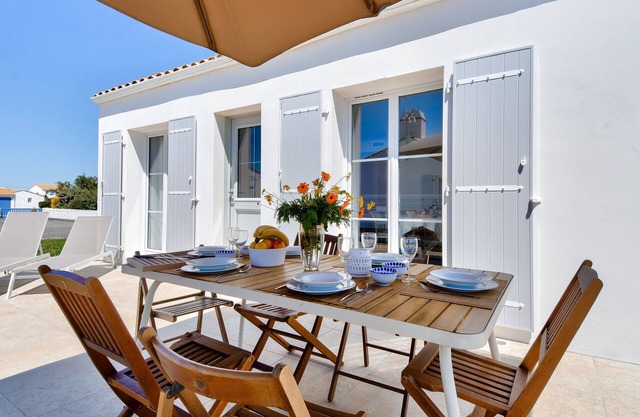 A 500 m de la playa - jardín - casa para 6