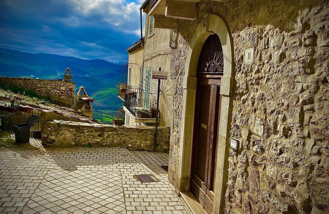 500 year old Italian home located in the heart of historic Bomba