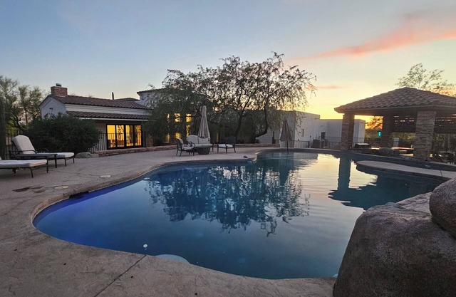 5054 sqft Luxury 4-bed 5.5 bath w/ Theater, GameRm, Pool, fitness room on 2.5 ac