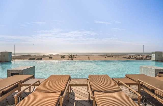 512 - Amazing views, private Atlantic Ocean beachfront & pool next to Cape May!