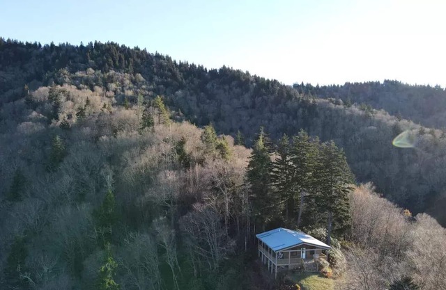 5400 feet in the smokies VERY remote
