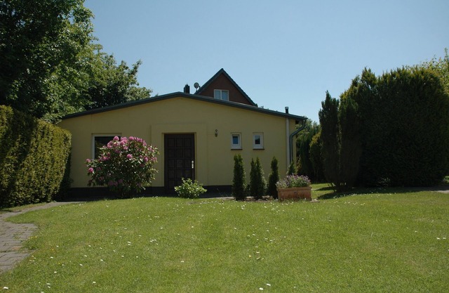 Casa de vacaciones de 60 m² en los límites de la ciudad de Hamburgo, en una zona tranquila, con capacidad para 4 personas.