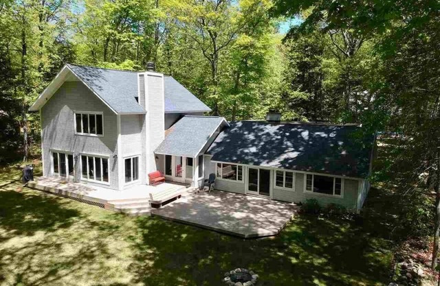 8 Bedroom Dream Home in Harbor Springs with water views and a beach!