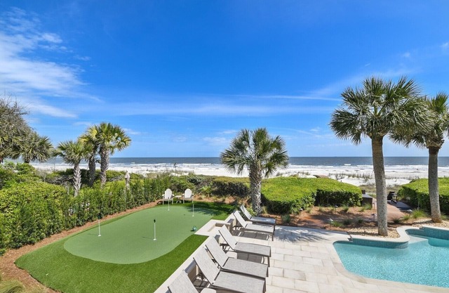 8 East Beach Lagoon ~ disfrutar de las vistas al mar directa de Sea Pines 5Br casa!