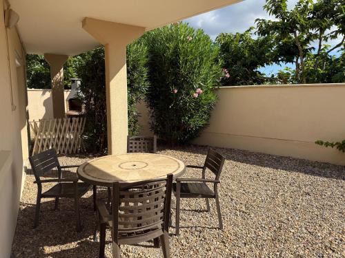 80m de la plage Appartement au rdc d'une maison 1 chambre 4 couchages cour LXRV9A