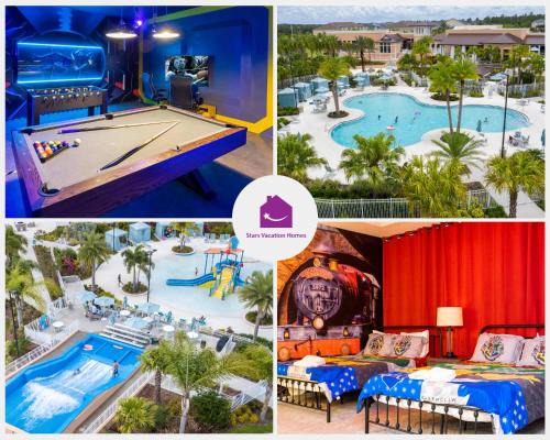 9012 FlowRider Surf Clubhouse Magical Home with game room inside