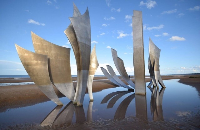 A 2 Kilomètres de la Plage D'omaha Beach à Colleville-sur-mer