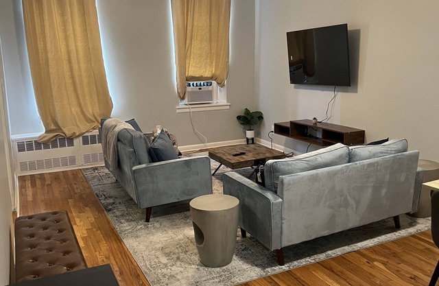 A 3 bedroom 1 bathroom can fit 6 guests. Welcome to your home away from home