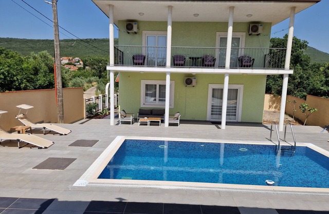 A 4-bedroom villa with private pool, located in quiet countryside, 2 km from sea